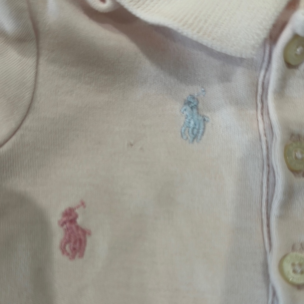 Pink Ruffled Baby Romper - Picture 3 of 4